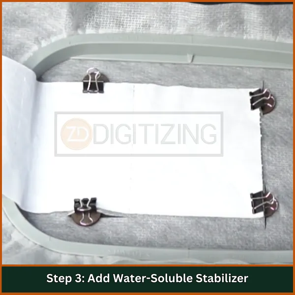 Add Water-Soluble Stabilizer