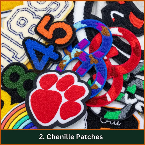 Chenille Patches