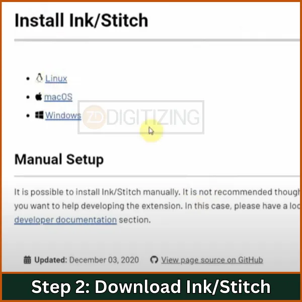 Download InkStitch