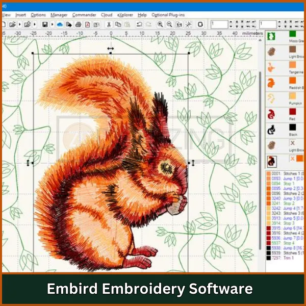 Embird Embroidery Software