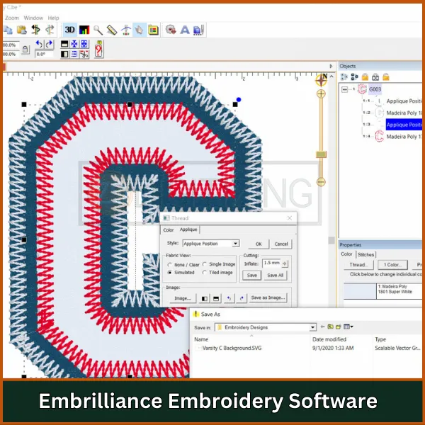 Embrilliance Embroidery Software