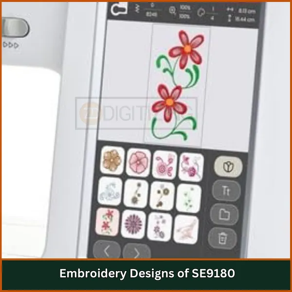 Embroidery Designs of SE9180