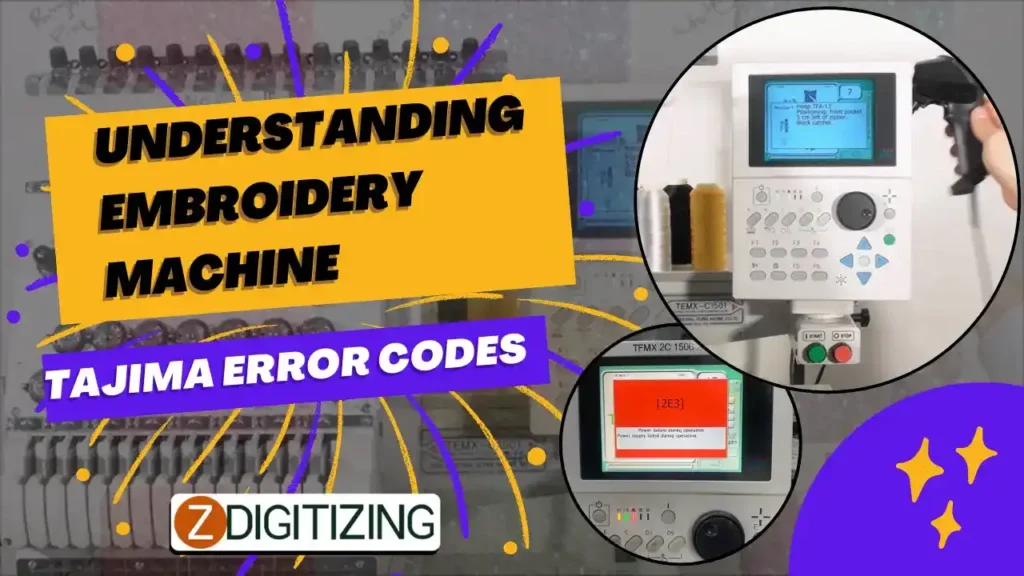 Understanding Embroidery Machine Tajima Error Codes