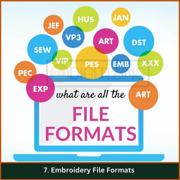 Embroidery File Formats