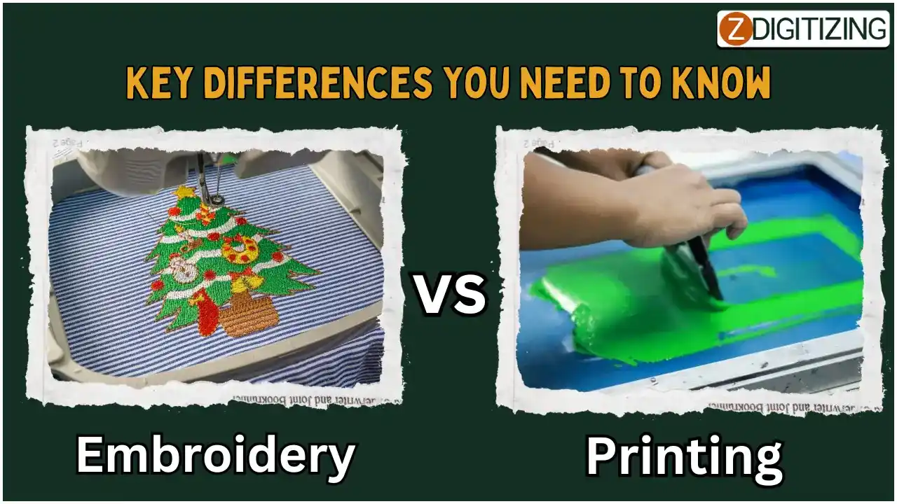 Embroidery vs Printing Key Differences You Need to Know