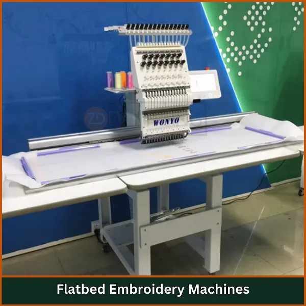 Flatbed Embroidery Machines