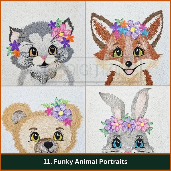 Funky Animal Portraits