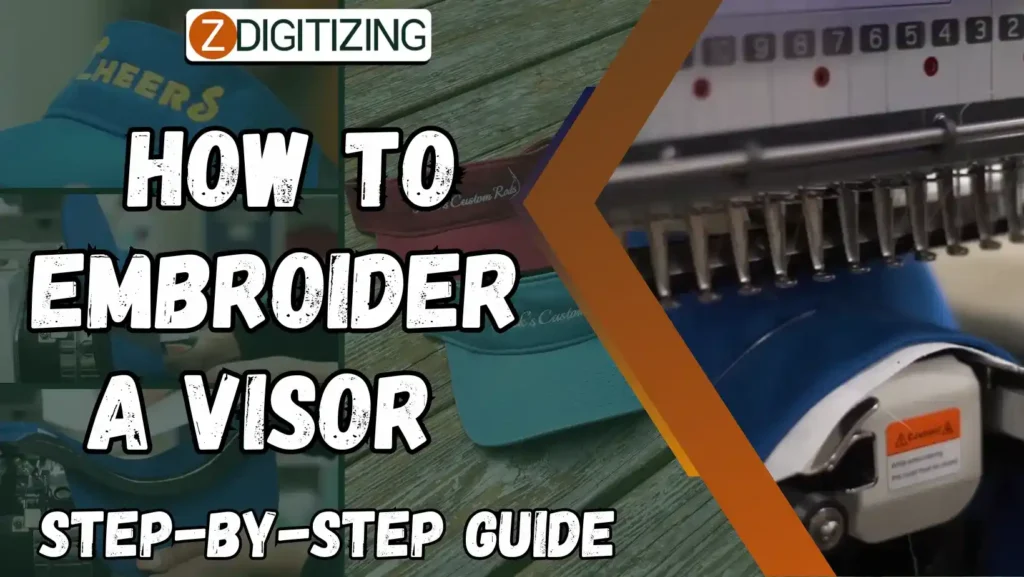 How to Embroider a Visor