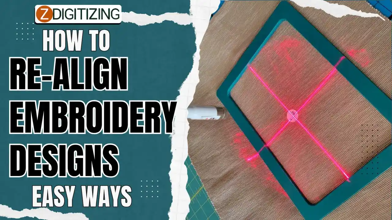 How to Re-align Embroidery Designs