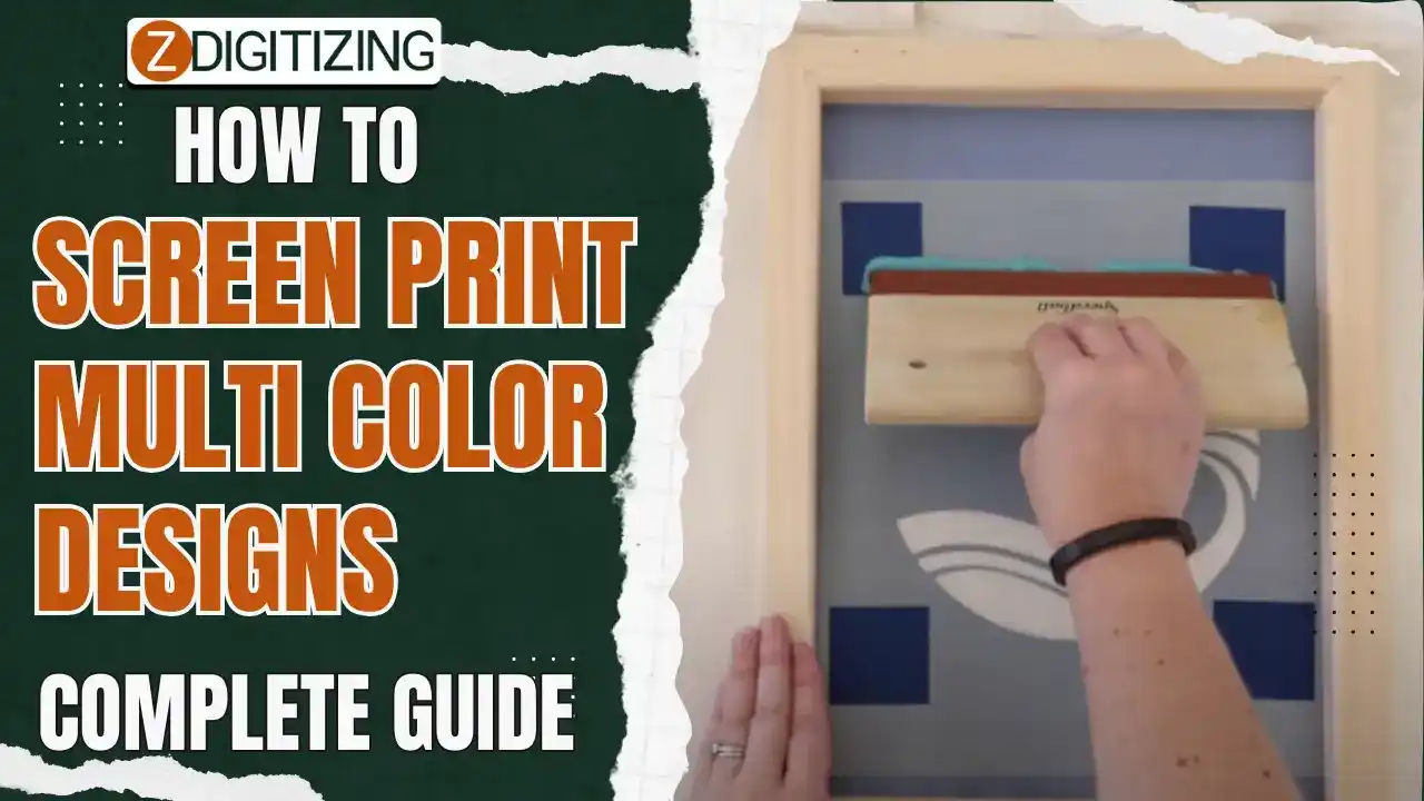 How to Screen Print Multi Color Designs