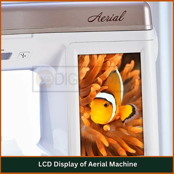 LCD Display of Aerial Machine