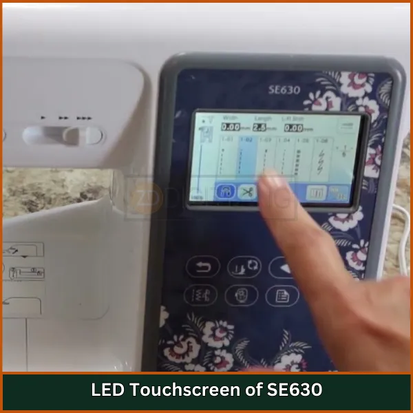 LED Touchscreen of SE630