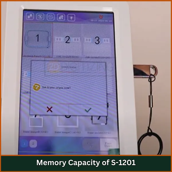 Memory Capacity of S-1201