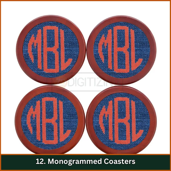 Monogrammed Coasters