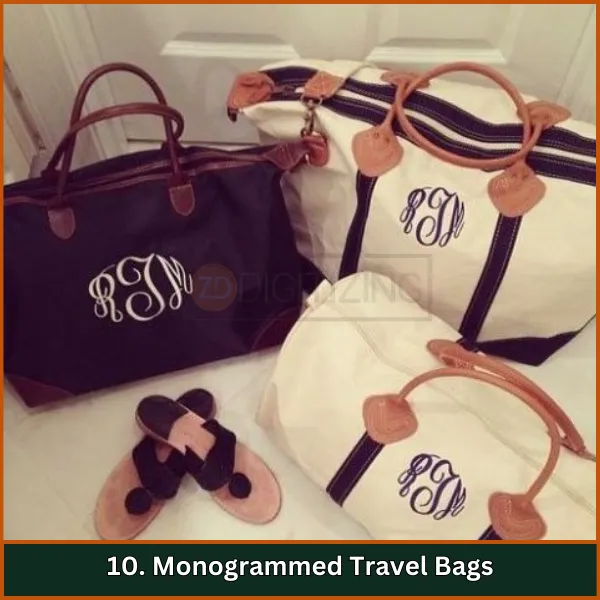 Monogrammed Travel Bags