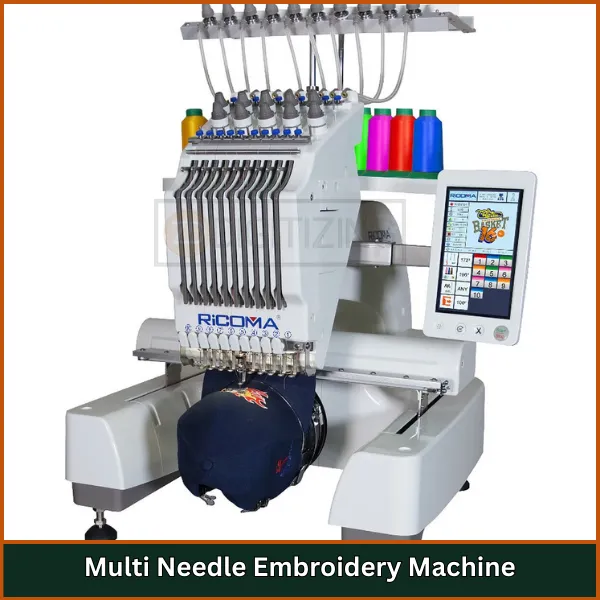 Multi Needle Embroidery Machine