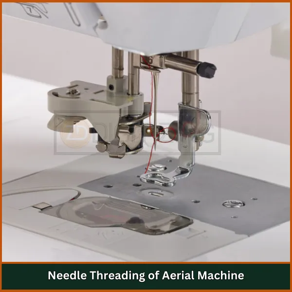 Needle Threading of Aerial Machine