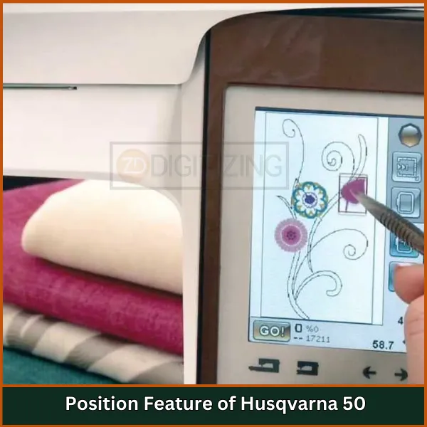 Position Feature of Husqvarna 50