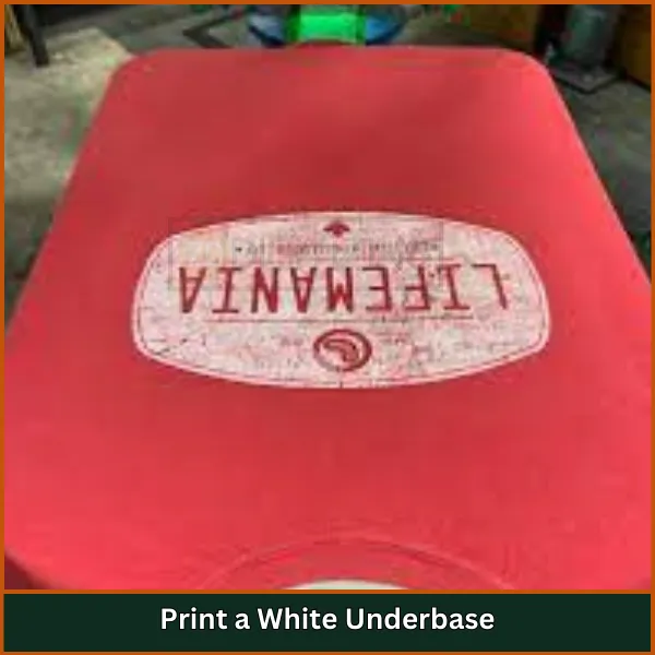 Print a White Underbase