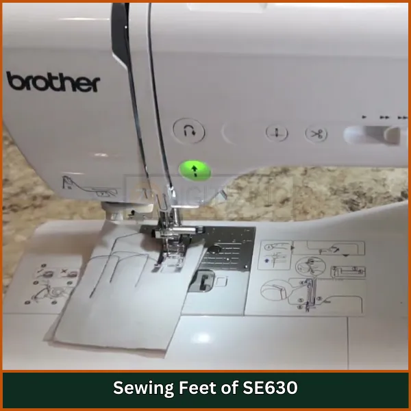 Sewing Feet of SE630