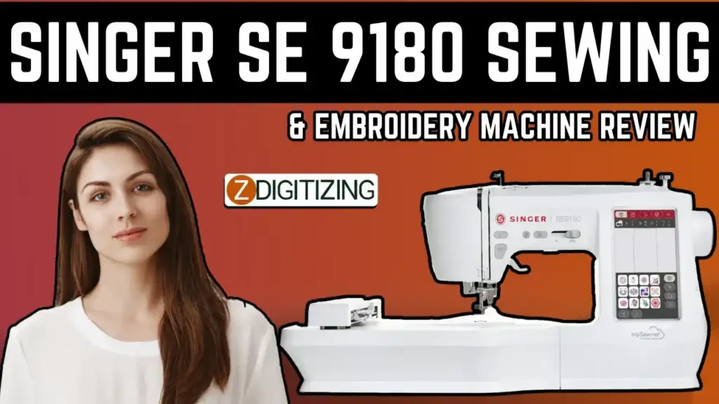 Singer SE 9180 Sewing & Embroidery Machine