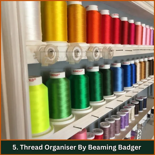 Thread Organiser By Beaming Badger