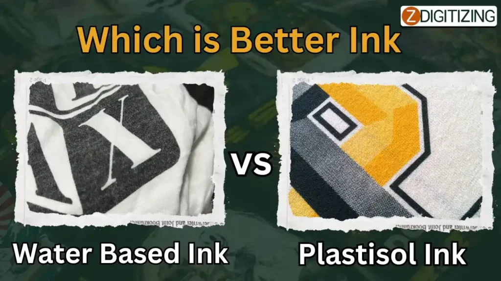 Water based Ink vs Plastisol Ink