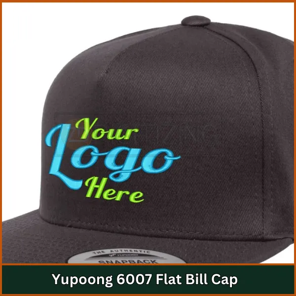 Yupoong 6007 Flat Bill Cap