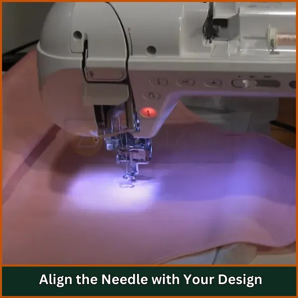 Align the Needle with Your Design