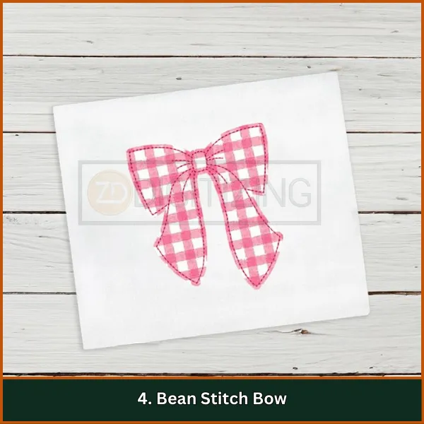 Bean Stitch Bow