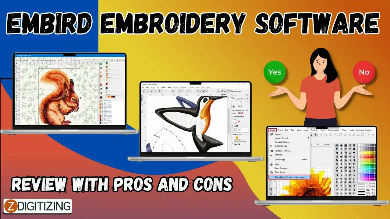 Embird Embroidery Software Review with Pros and Cons