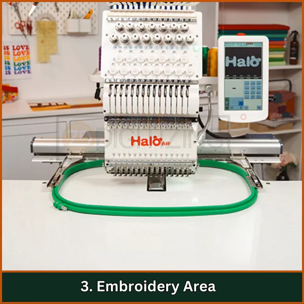 Embroidery Area