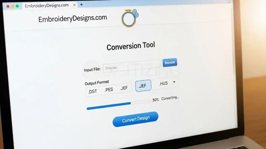 EmbroideryDesigns.com Conversion Tool