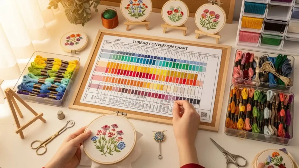 How Thread Conversion Charts Improve Your Workflow