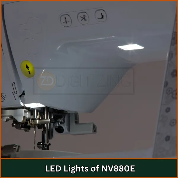 LED Lights of NV880E