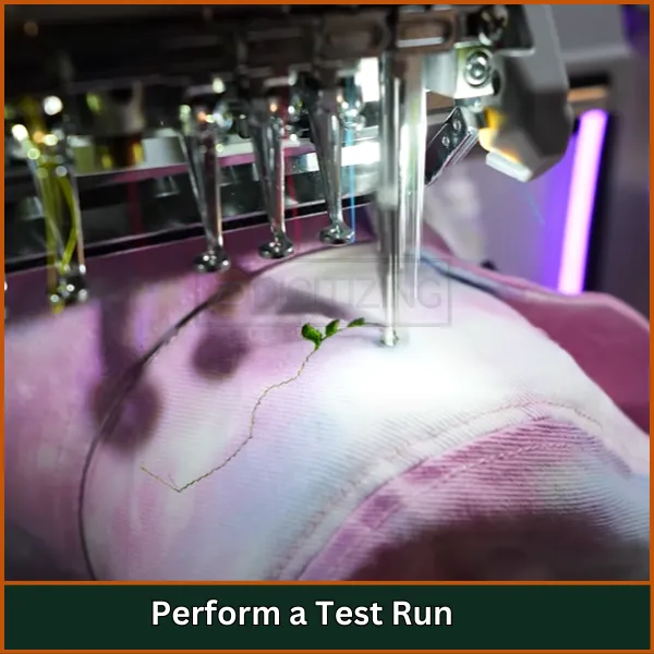 Perform a Test Run