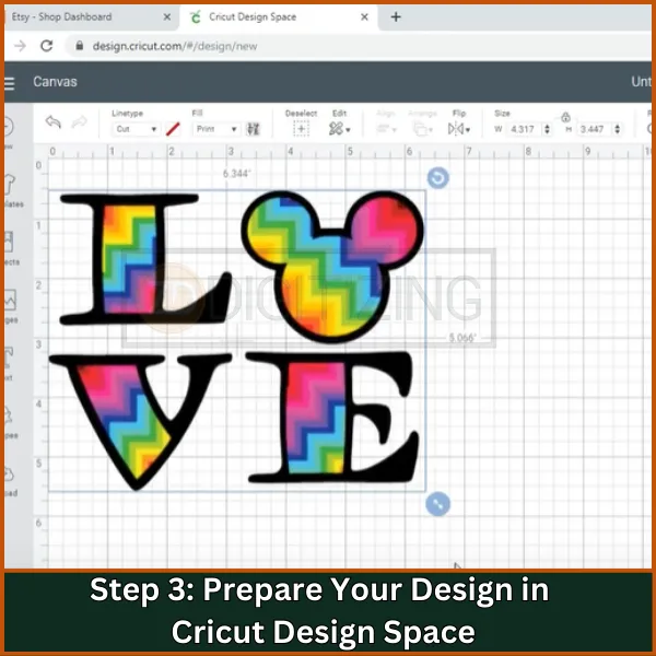 Prepare Your Design in Cricut Design Space