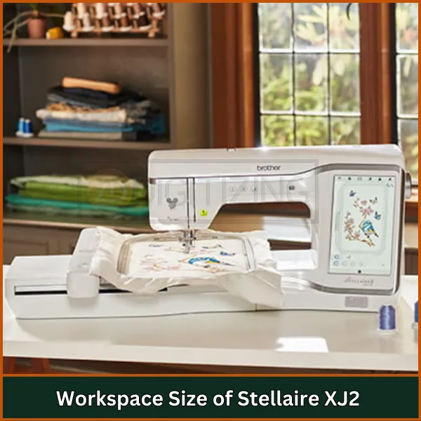 Workspace Size of Stellaire XJ2