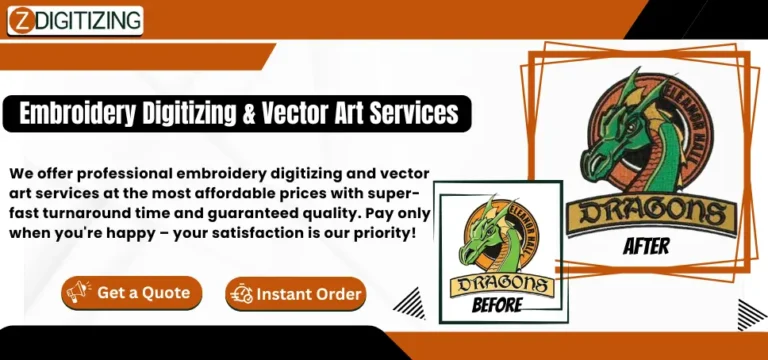 Embroidery Digitizing & Vector Art Services