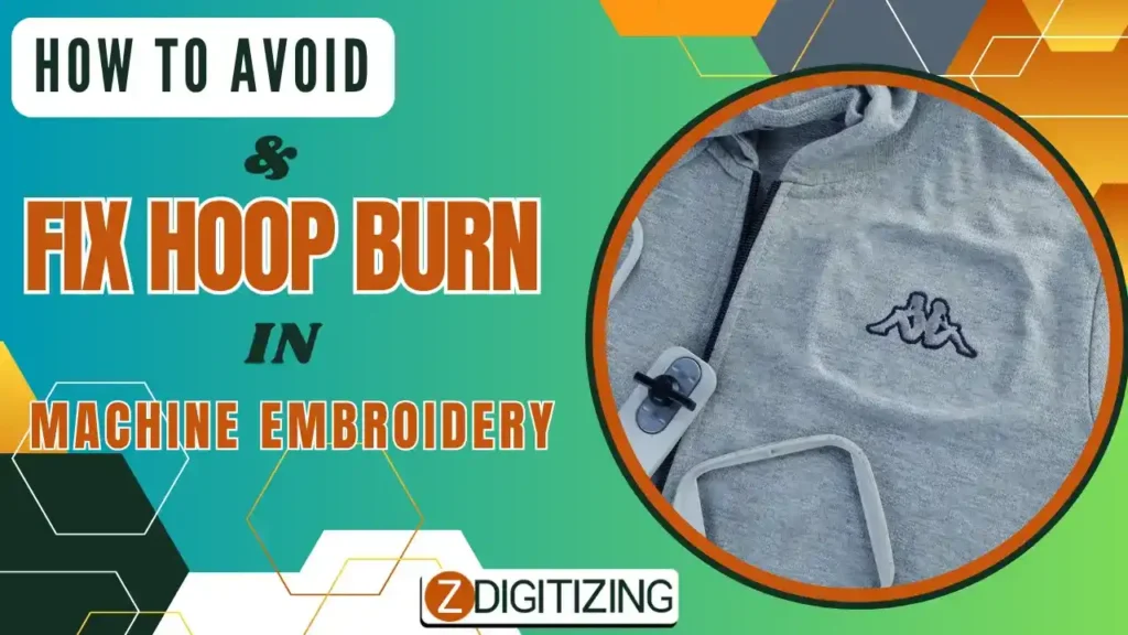 How to Avoid and Fix Hoop Burn in Machine Embroidery