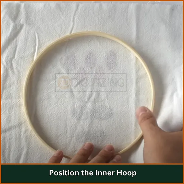 Position the Inner Hoop