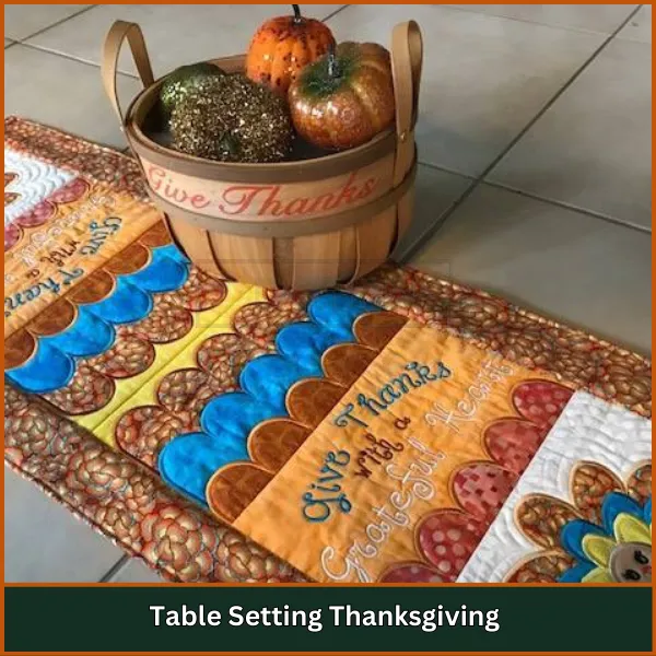 Table Setting Thanksgiving