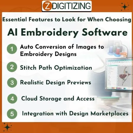 Essential Features to Look for When Choosing AI Embroidery Software