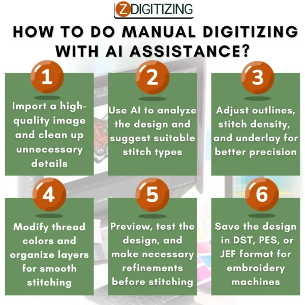 Manual Digitizing with AI Assistance