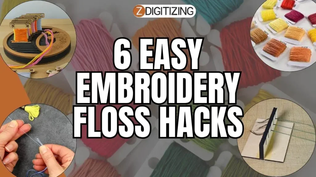 how to separate embroidery floss