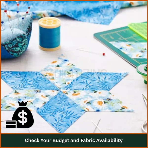 Check Your Budget and Fabric Availability
