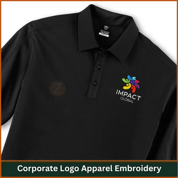 Corporate Logo Apparel Embroidery