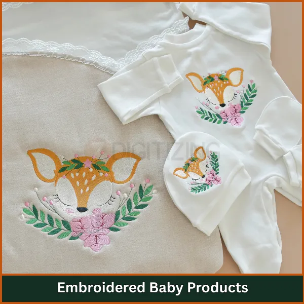 Embroidered Baby Products
