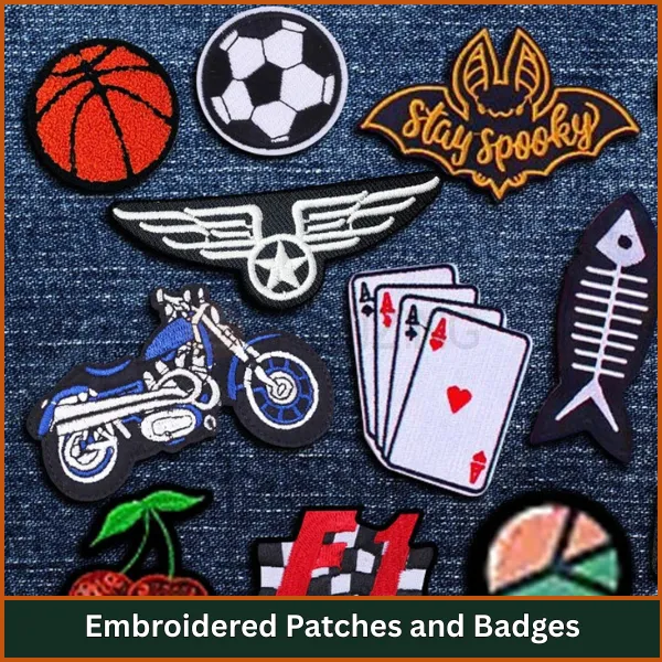 Embroidered Patches and Badges
