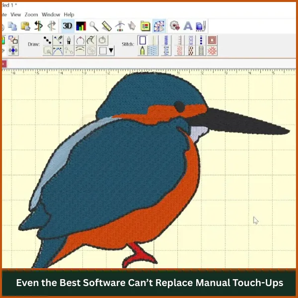 Even the Best Software Can’t Replace Manual Touch-Ups